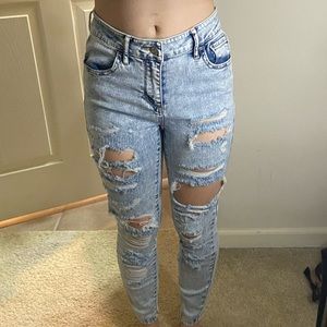 Ripped jeans